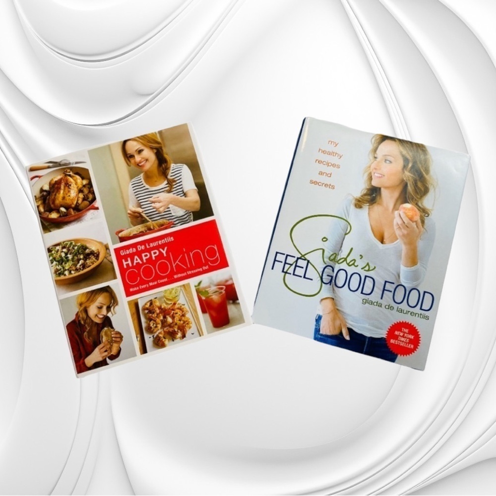 Giada Feel good food and Happy cooking books